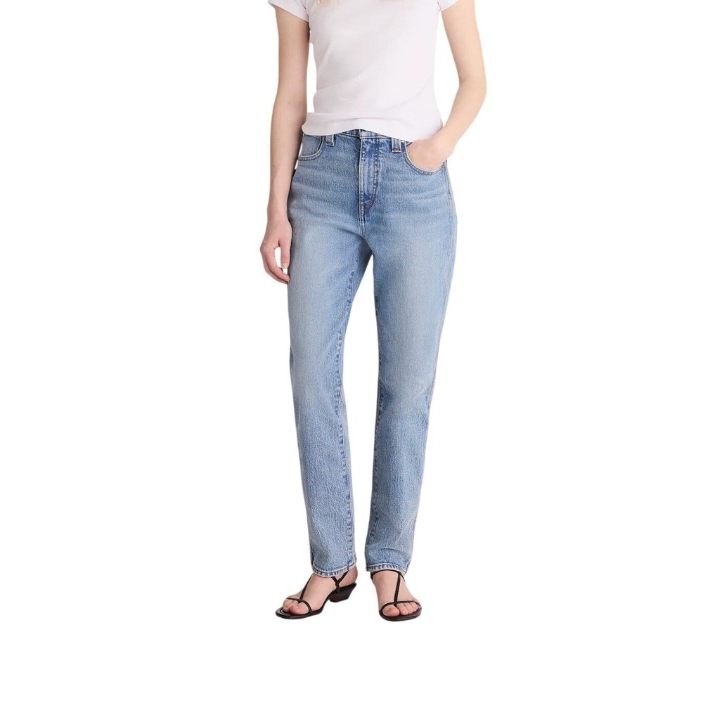 Madewell The Perfect Vintage Straight Jean High Rise Denim Womens Size 24 Y2K